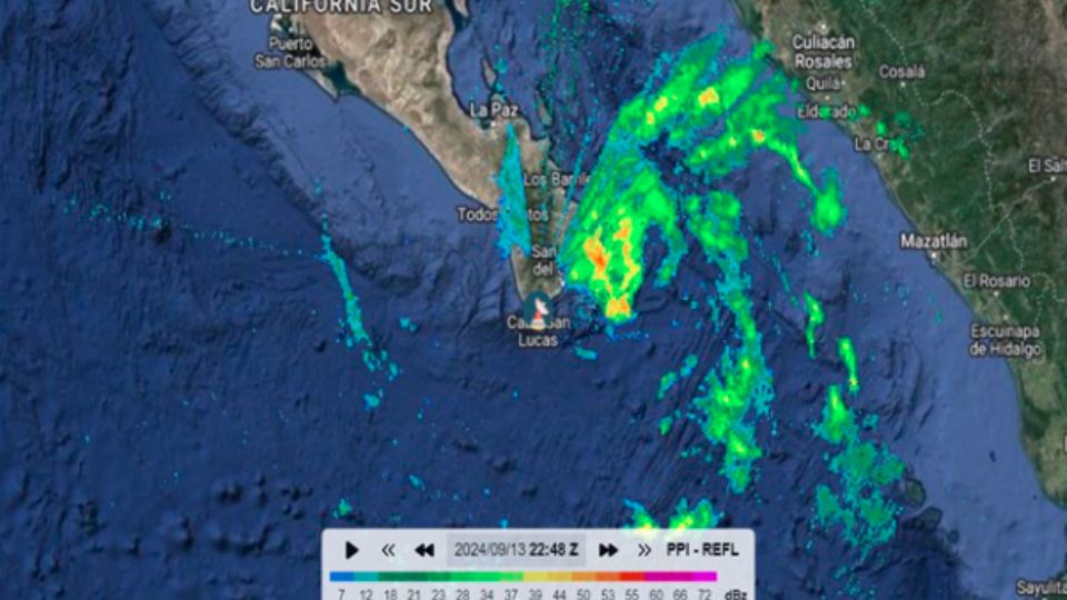 Tormenta Tropical Ileana indica Lluvias de fuertes a muy fuertes