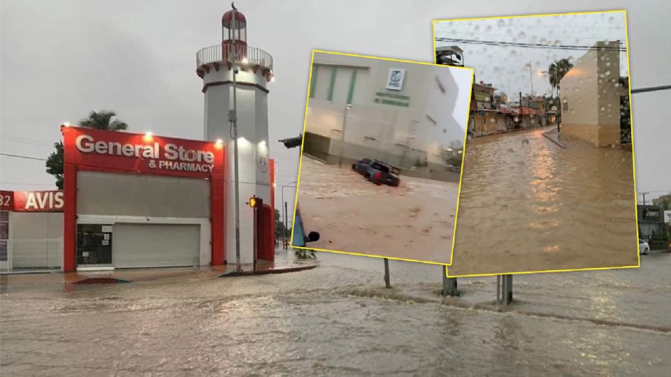 'Ileana', si bien desvió su trayectoria, provocó lluvias, inundaciones y deslaves en algunos municipios de BCS.