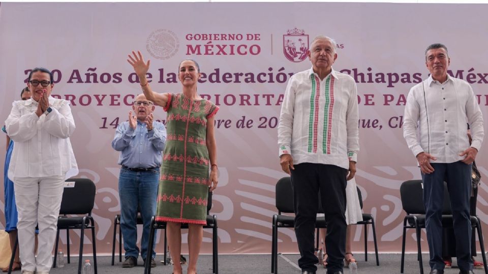 Claudia Sheinbaum celebró la aprobación de la reforma al Poder Judicial en Chiapas.