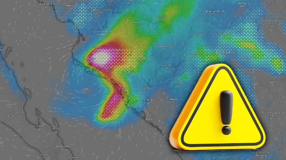 Se esperan lluvias puntuales intensas en el noreste del país.