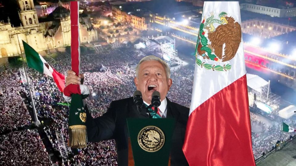 Tal parece que AMLO puso un sello diferente a los gritos de independencia de México.