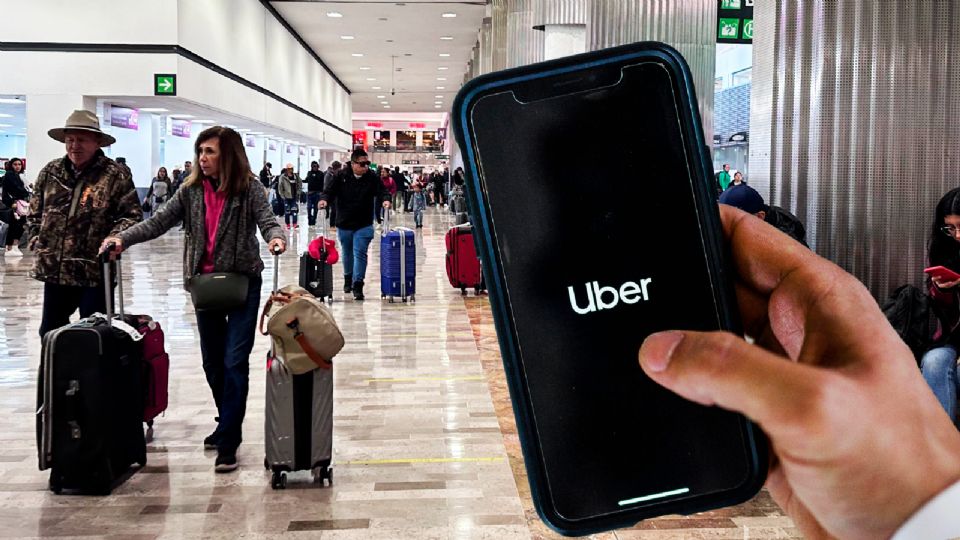 Los taxis de aplicación no pueden abordar en la zona principal.