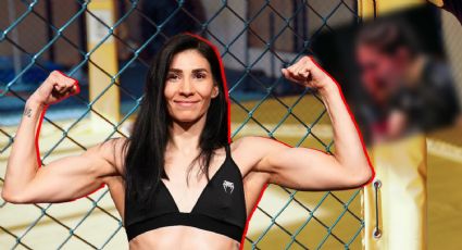 Así quedó el rostro de Irene Aldana tras la herida que le dejó Norma Dumont en combate de UFC