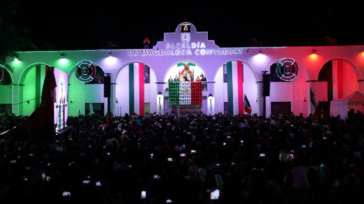 Así se vivió el Grito de Independencia en la Alcaldía Magdalena Contreras