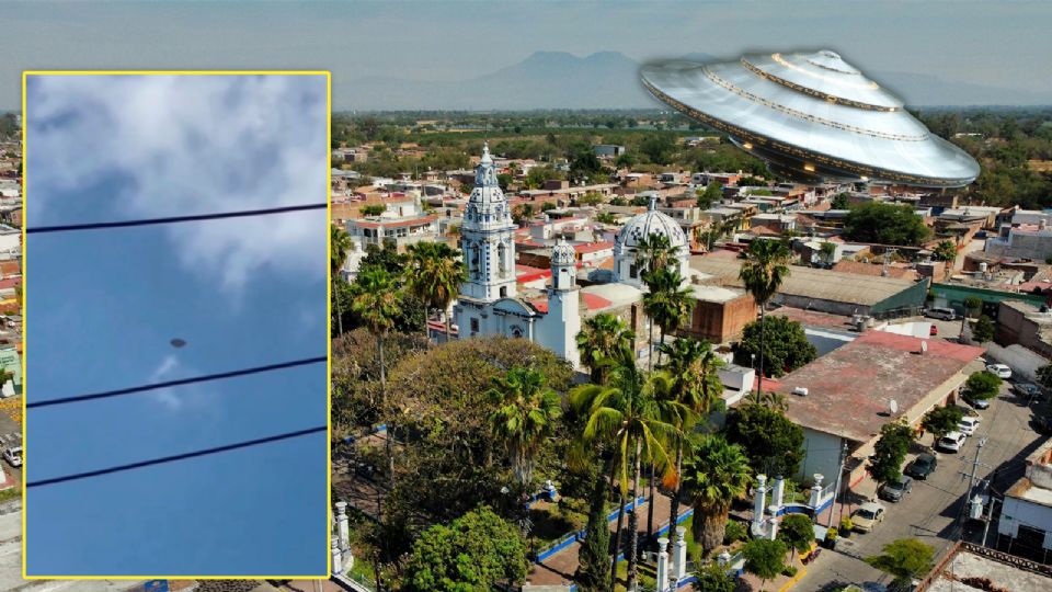 El supuesto ovni fue captado en Tlaquepaque.