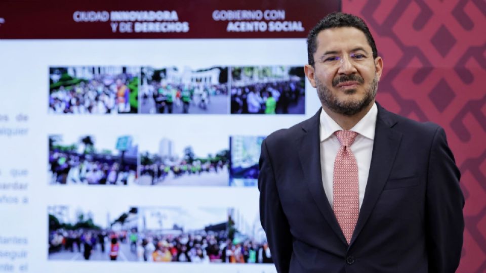 Jefe de Gobierno de la CDMX, Martí Batres.