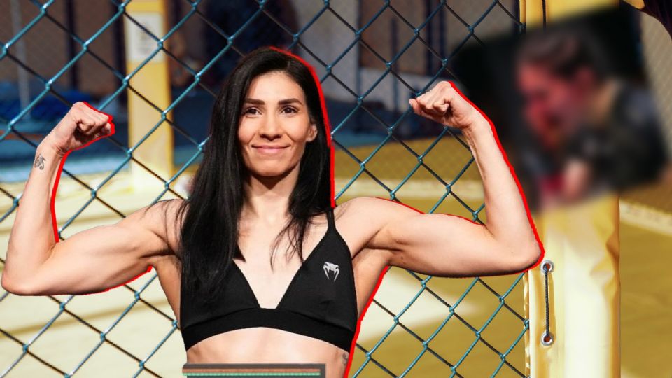 Irene Aldana resultó gravemente herida en el rostro durante el segundo round del combate que sostuvo contra la brasileña de Norma Dumont, en UFC 306.