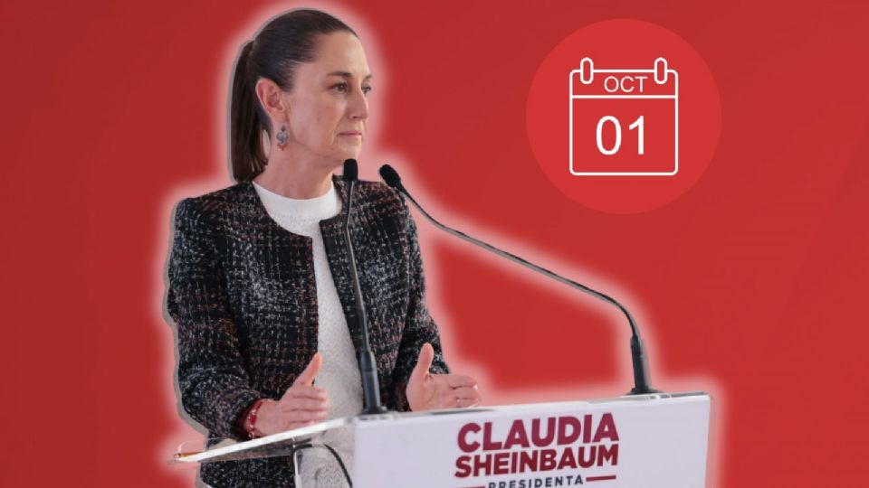 Claudia Sheinbaum se convertirá, el próximo 1 de octubre, en la primera Presidenta de México.