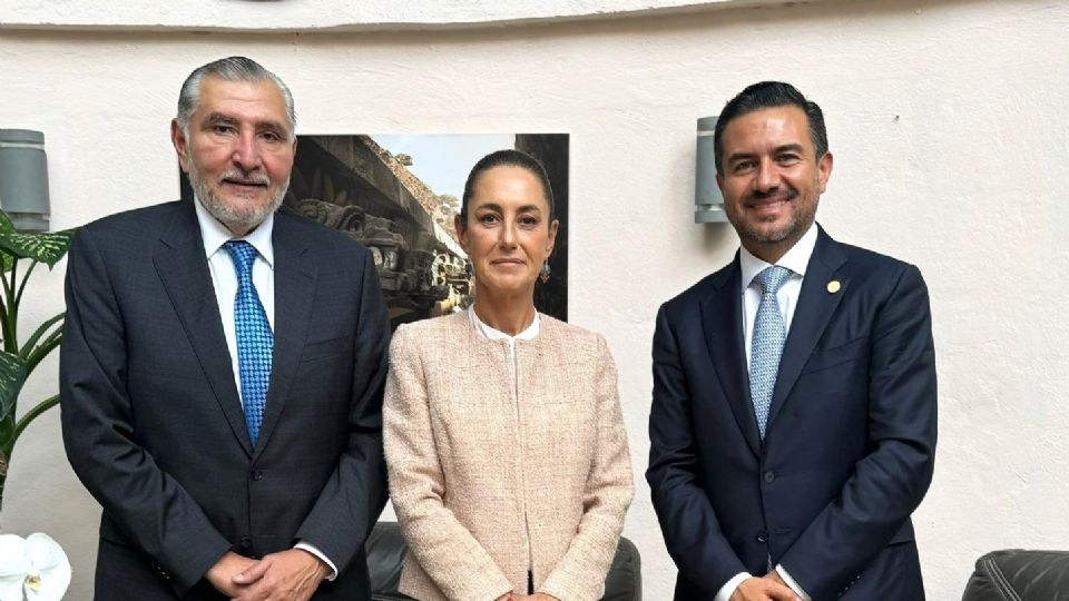 Miguel Ángel Yunes se reunió con Claudia Sheinbaum.