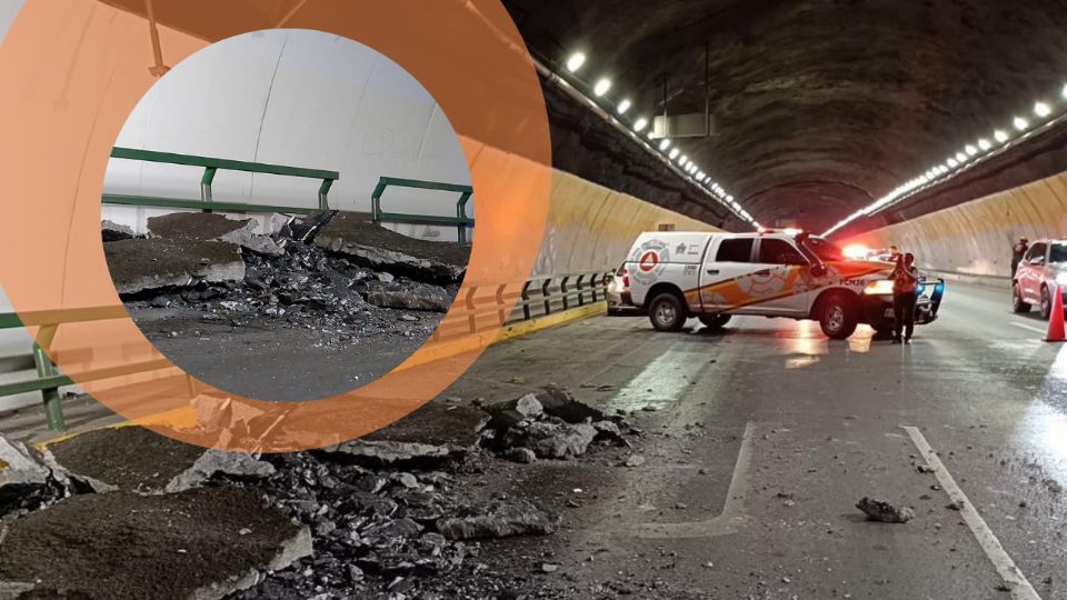 El túnel de la Loma Larga permanecerá cerrado por tiempo indefinido.