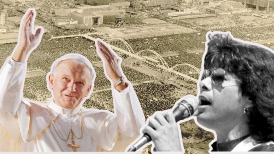 La misa del Papa Juan Pablo II en 1979 y el baile masivo de Rigo Tovar en 1981 son eventos que marcaron la historia de los regiomontanos.