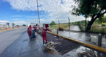 Escobedo intensifica limpieza de alcantarillas y avenidas para evitar inundaciones