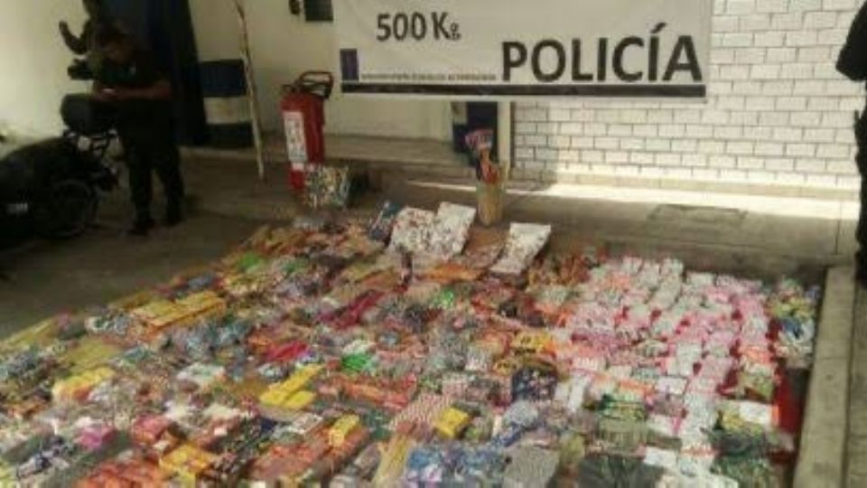 La SSC inicia operativo contra pirotecnia por las fiestas patrias.