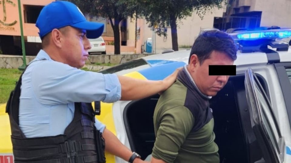 El detenido fue identificado como Francisco Eduardo L. de 29 años de edad, quien es originario de Tamaulipas.