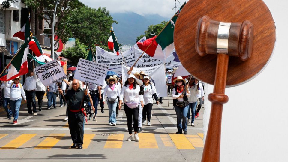 Siguen las protestas por la reforma al PJ