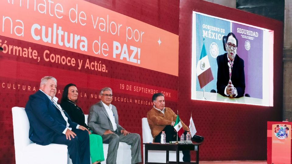 SNTE anunció el arranque de una campaña a favor de la paz en escuelas públicas de todo el país