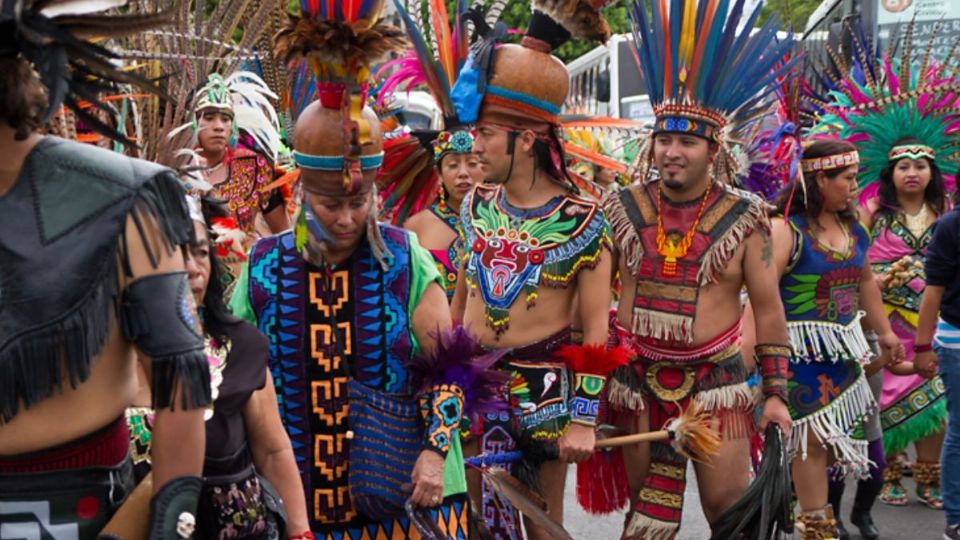 Fiesta de los Concheros en Querétaro.