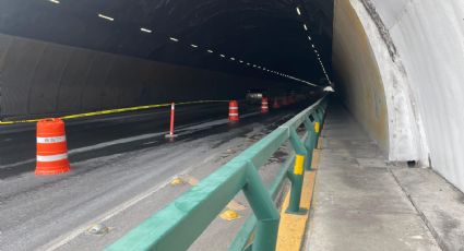 Reabren parcialmente carriles de circulación en el Túnel de la Loma Larga