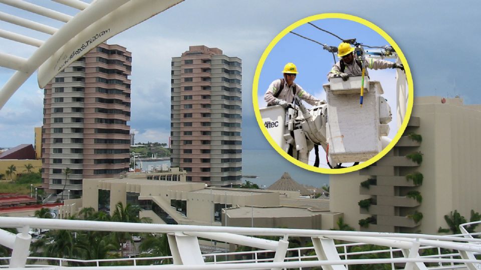 Apagón en Veracuz deja sin luz al menos 12 colonias.