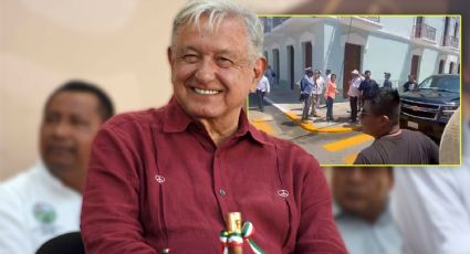 Botellazo a AMLO: Así fue el momento exacto de la agresión (VIDEO)