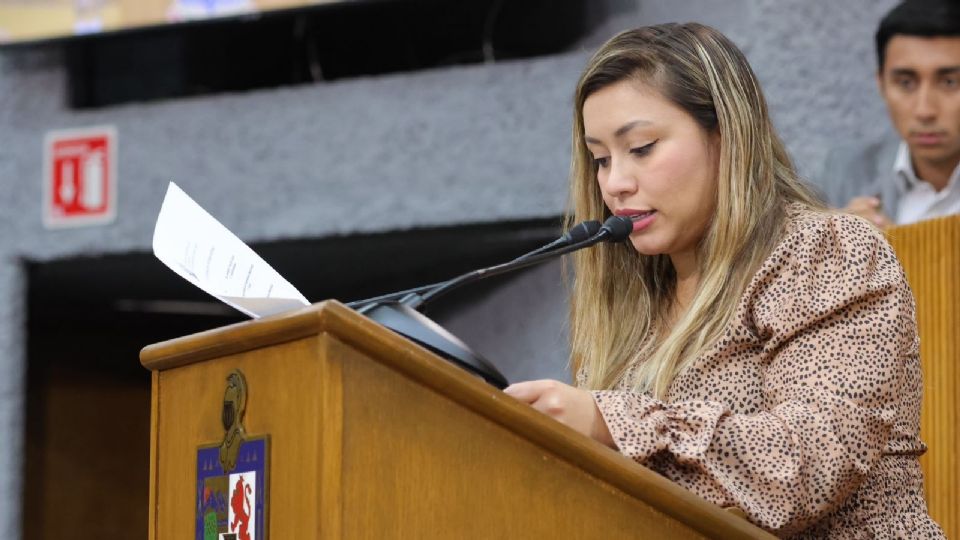 Presidenta de la Cocri del Poder Legislativo, Anylú Bendición Hernández Sépulveda.