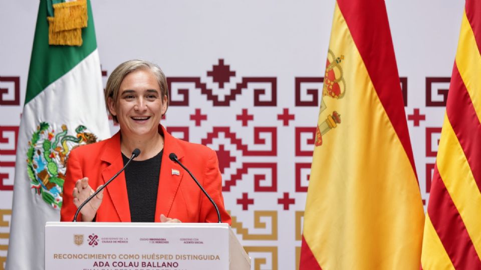 Ada Colau Ballano, Exalcaldesa de Barcelona.