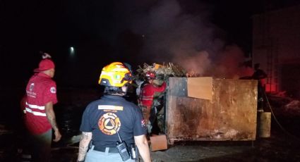 Incendio en nave industrial causa movilización en Salinas Victoria