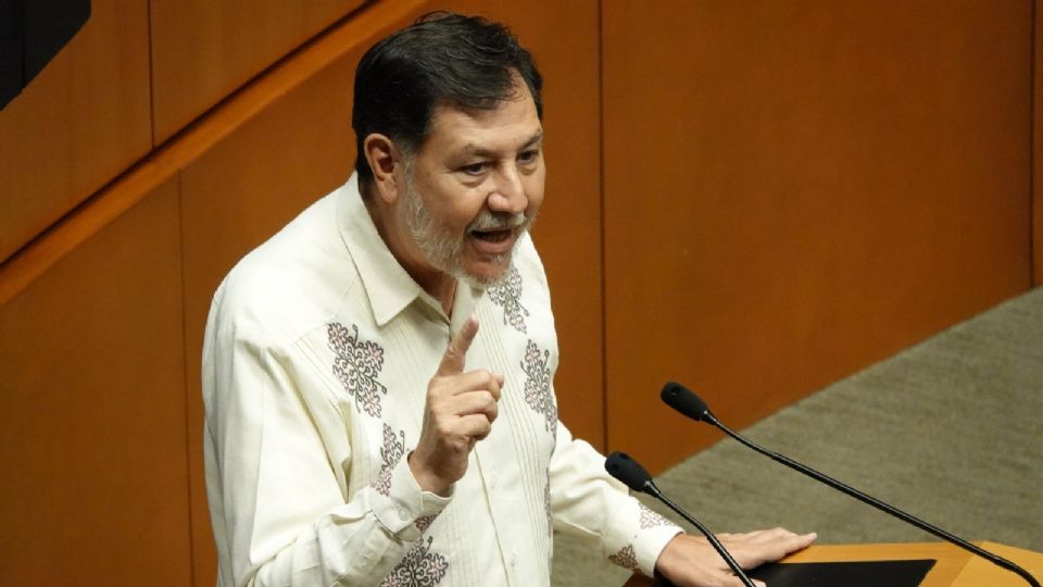 Fernández Noroña denuncia agresión ante el Pleno del Senado