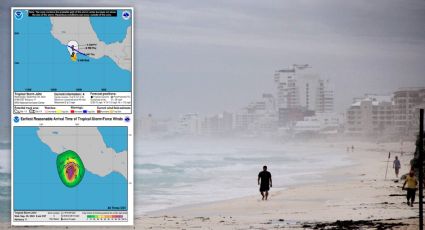 'John' reaparece como tormenta tropical; sigue su trayectoria en vivo