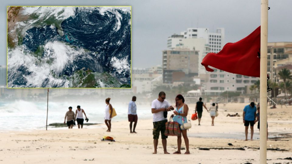 La trayectoria de Helene se prevé que se dirija hacia Cozumel y, posteriormente, hacia el noreste, con rumbo a Florida, en EU.