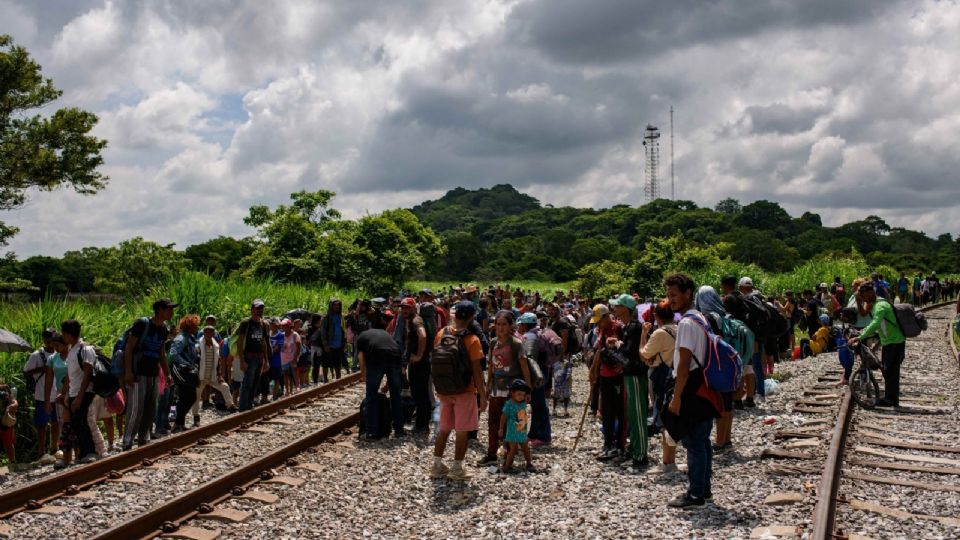 Cinco personas de nacionalidad hondureña fuero retenidas ilegalmente en la estación migratoria de Acayucan, Veracruz.