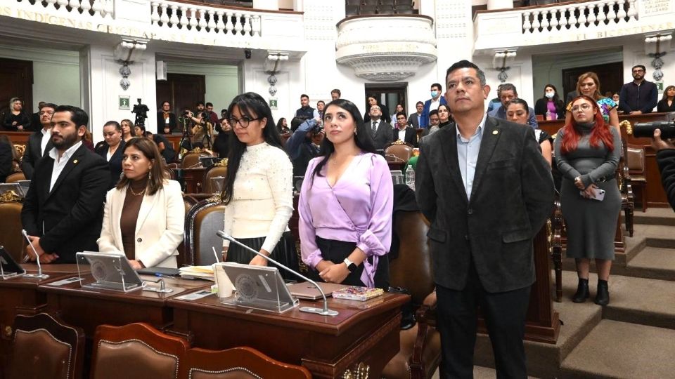 Sesión del Congreso de la CDMX.