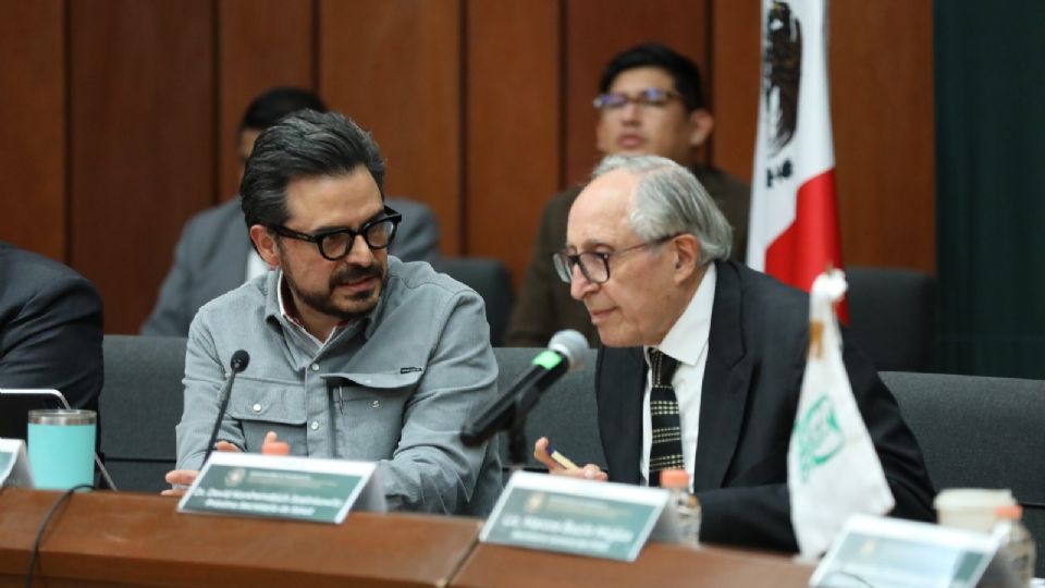 Zoé Robledo, titular del IMSS y David Kershenobich , próximo secretario de Salud.