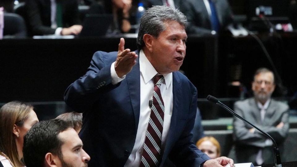 Ricardo Monreal, coordinador de Morena en la Cámara Diputados.