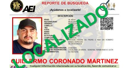 Localizan con vida a hombre con reporte de búsqueda en General Terán