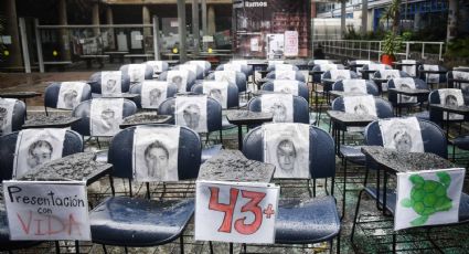 Retan familias de Ayotzinapa a Sheinbaum a esclarecer el caso