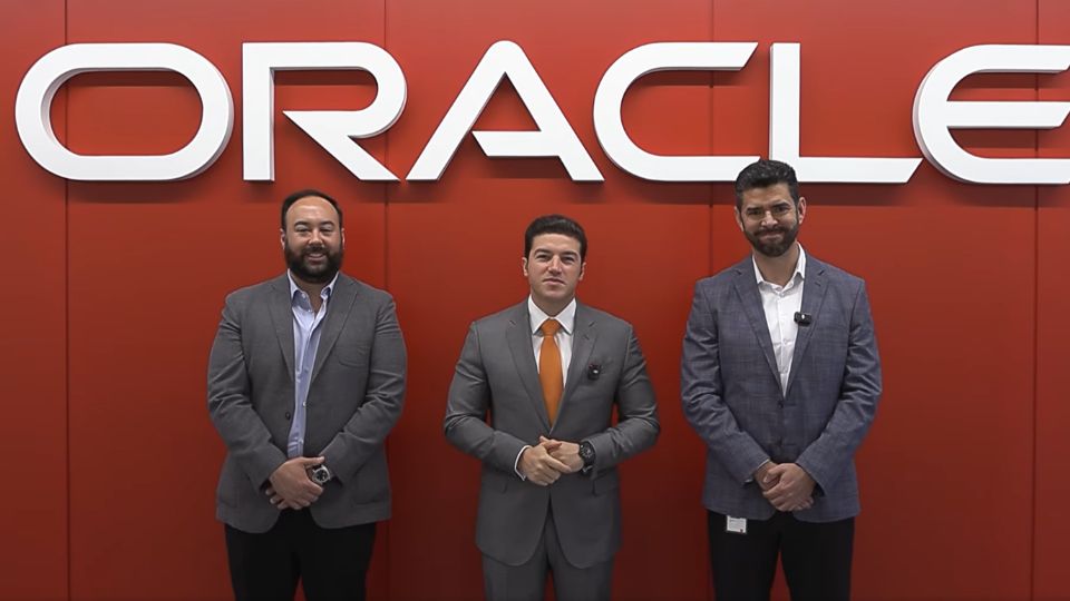 Samuel García anuncia inversión tecnológica de Oracle en Nuevo León