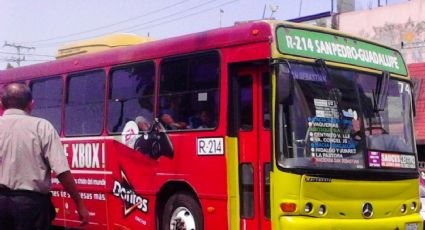 Choque de ruta 214 deja un lesionado en el centro de Monterrey