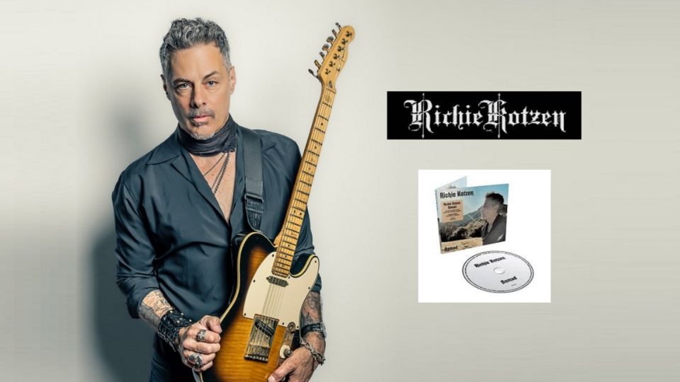 Este 27 de septiembre, Richie Kotzen estrena 'Nomad', su primer álbum con el sello BMG.