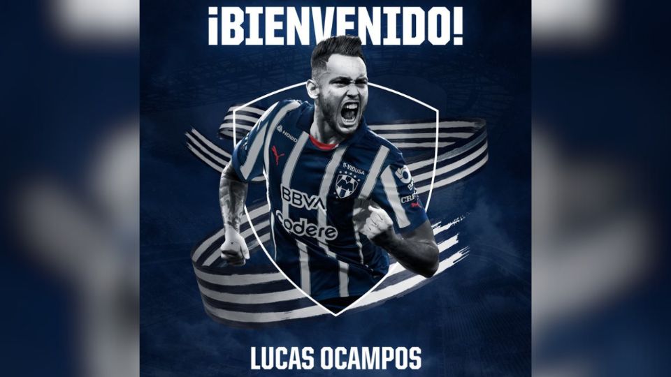 Rayados anuncia el fichaje de Lucas Ocampos