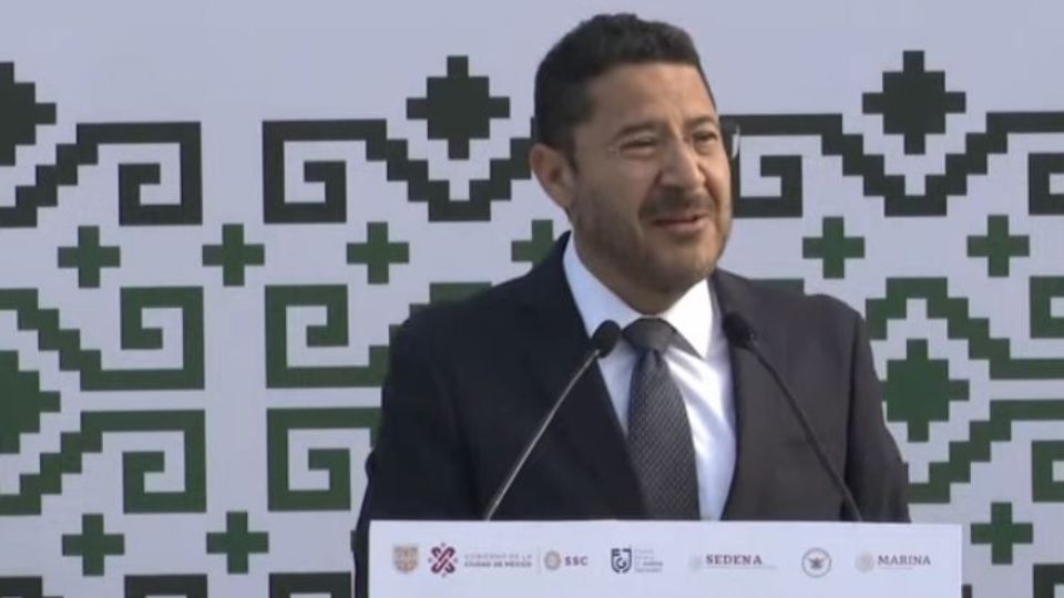 Martí Batres, jefe de Gobierno de la CDMX.