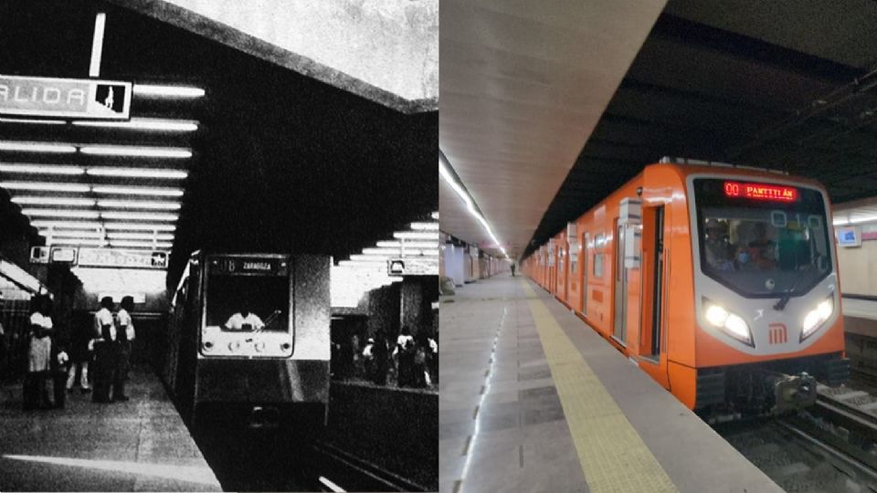 El metro de la CDMX cumple 55 años de operación.