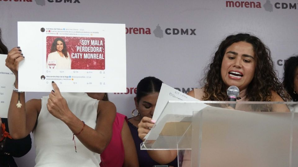 Caty Monreal expuso las veces que fue víctima de violencia.