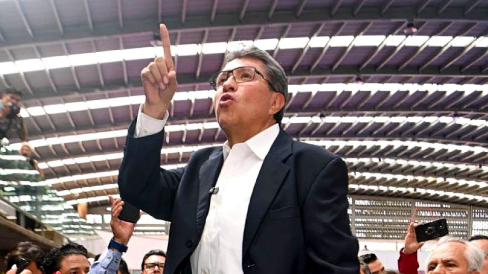 Ricardo Monreal, líder de los diputados de Morena.