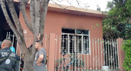 Se registra incendio de vivienda en Santiago