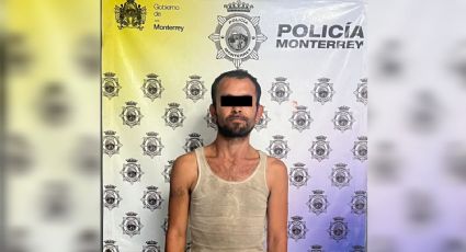 Policía de Monterrey detiene a hombre con reporte de búsqueda