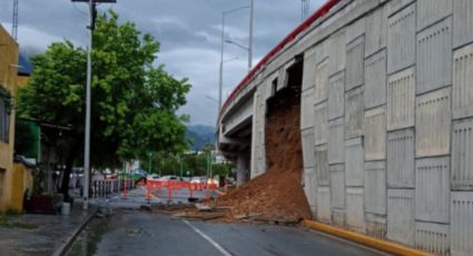 Realiza Mauricio Fernández y DYCUSA evaluación de daños en puente de Morones Prieto