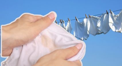 ¿Sabes cómo quitar las manchas amarillas de tu ropa blanca?