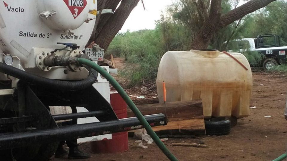 Clausuran toma clandestina de hidrocarburo en García