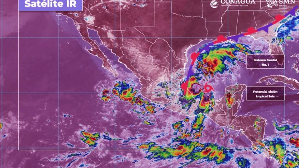 Este domingo 8 de septiembre se formó el potencial ciclón tropical Seis.